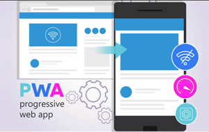 Progressive web apps do not require any additional loading time.