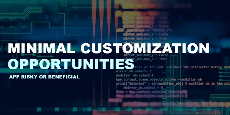Minimal-Customization-Opportunities | Nevina Infotech