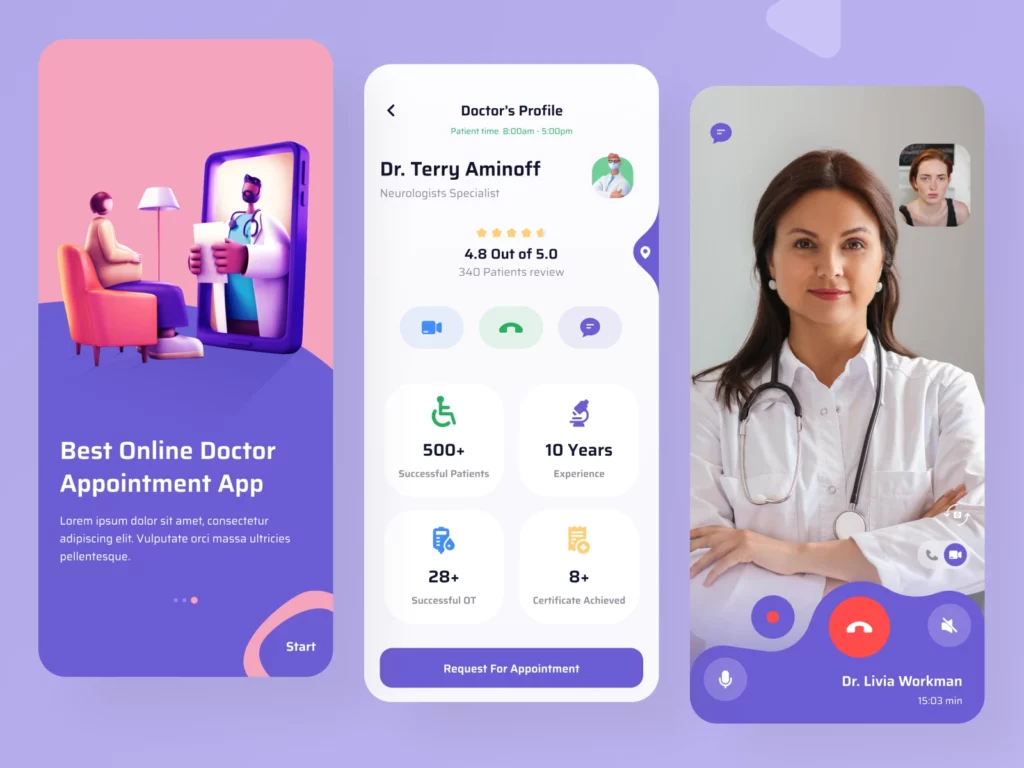 Doctor appointment app