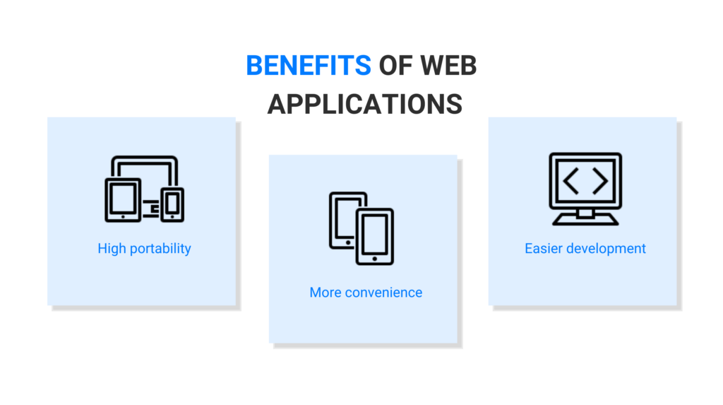 What is A Web Application More convenience