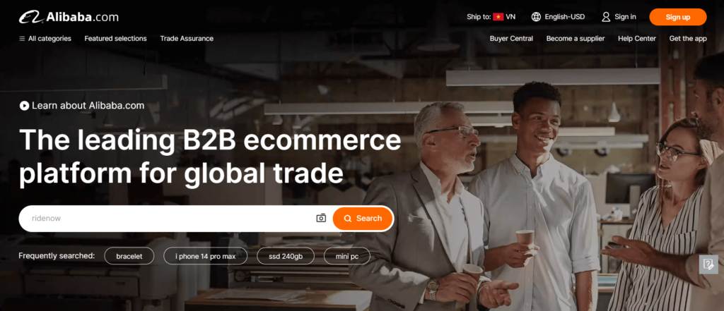 alibaba home page deals 1