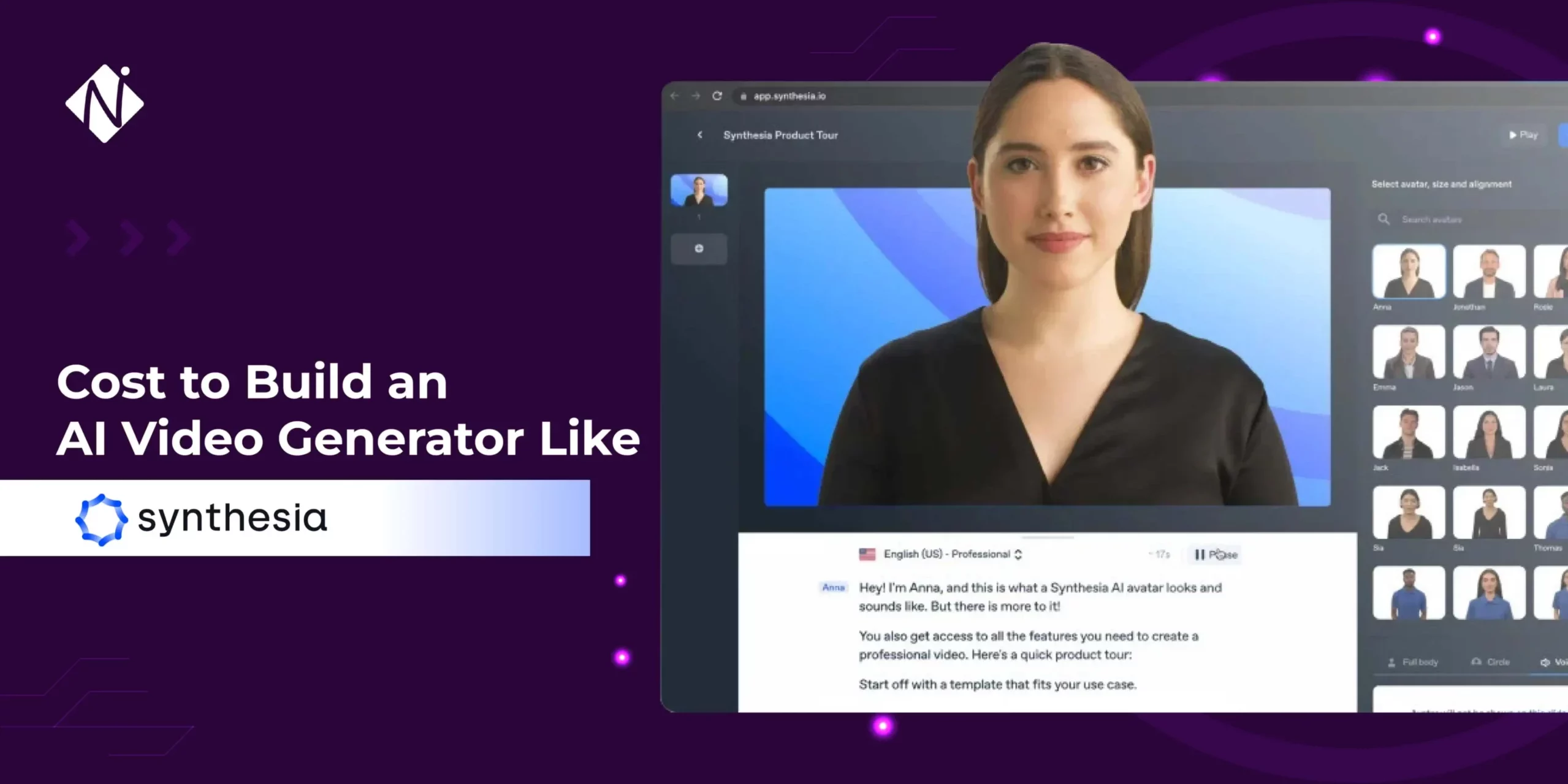 AI Video Generator App Like Synthesia