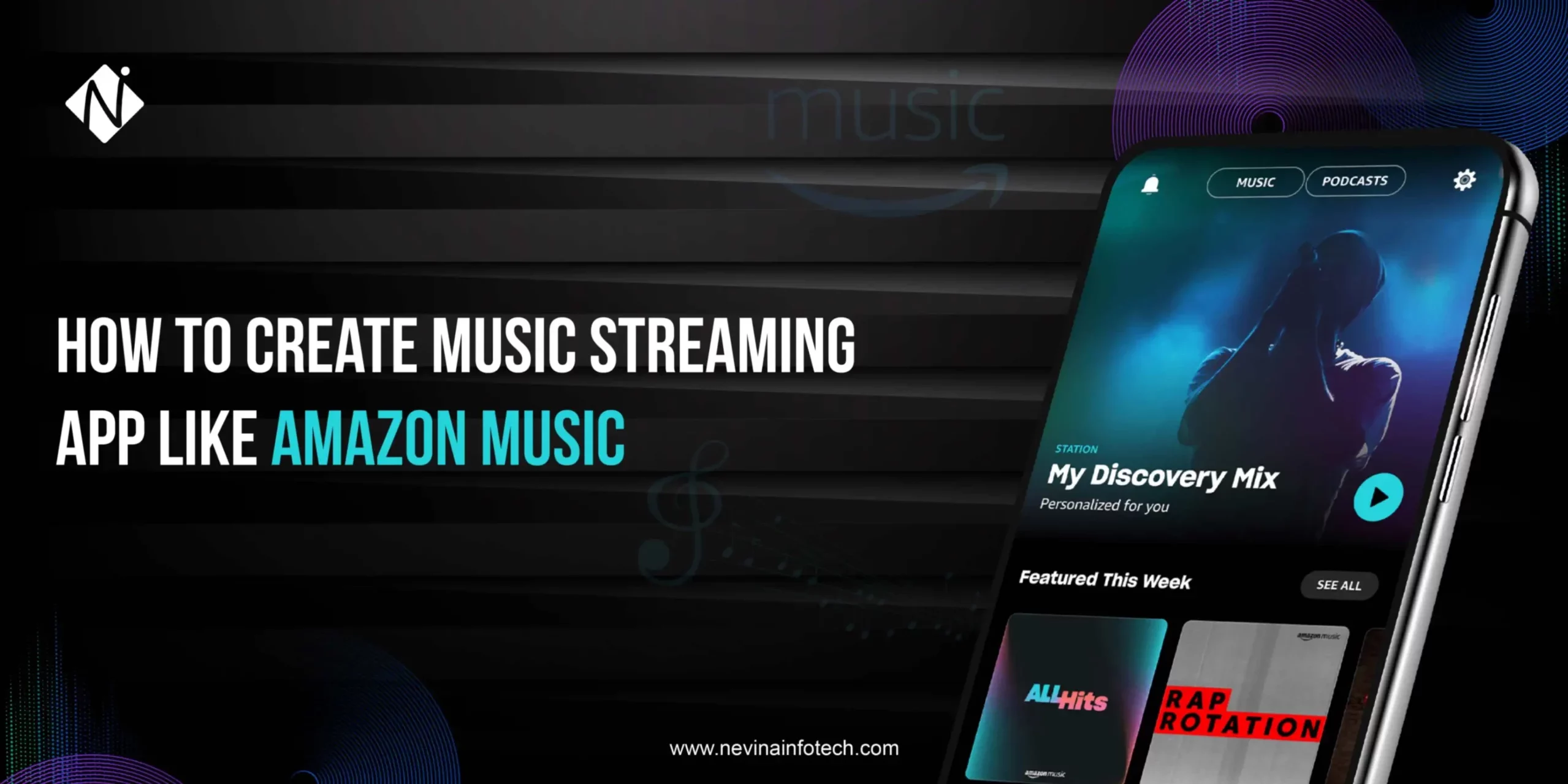 Music Streaming App Like Amazon Music